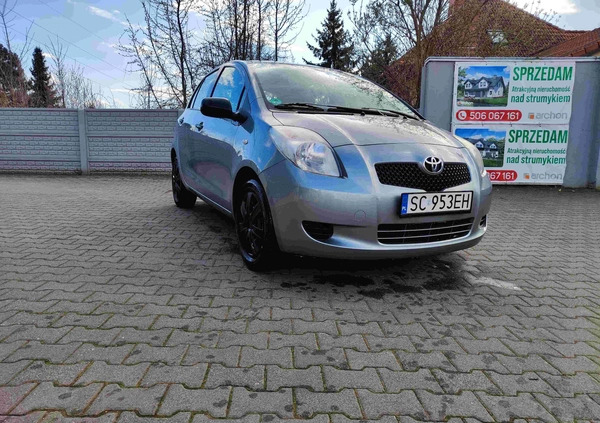 Toyota Yaris cena 13900 przebieg: 124000, rok produkcji 2006 z Częstochowa małe 529